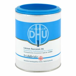 Biochemie Dhu 1 Calcium fluorat.D 6 Tabletten