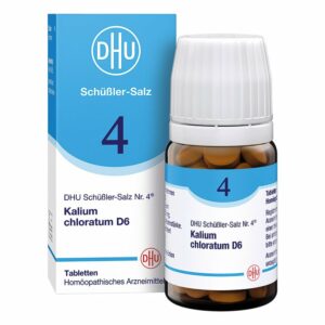 Biochemie DHU SchÃ¼Ã?ler Salz Nummer 4 Kalium chloratum D6