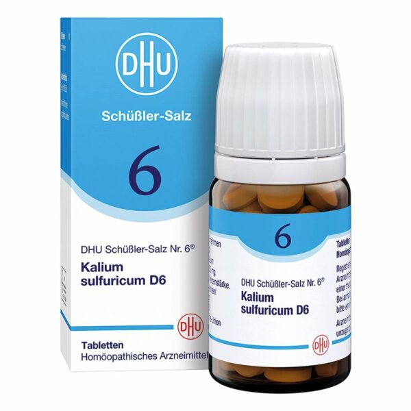 Biochemie DHU SchÃ¼Ã?ler Salz Nummer 6 Kalium sulfuricum D6