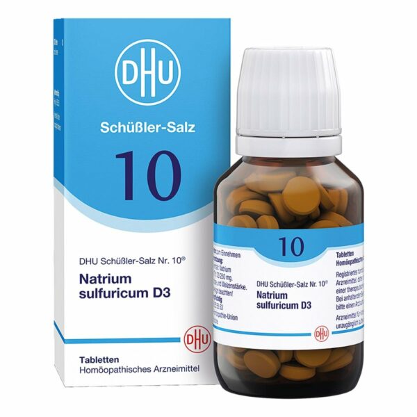 Biochemie Dhu 10 Natrium Sulfur D3 Tabletten