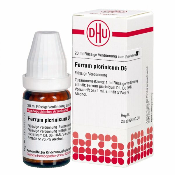 Ferrum Picrinicum D6 Dilution