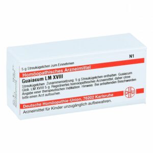 Lm Guaiacum Xviii Globuli