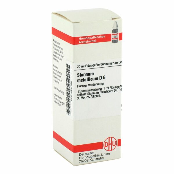 Stannum Met. D6 Dilution