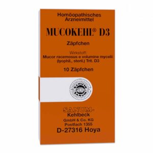 Mucokehl Suppositorium D3