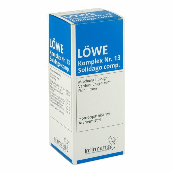 Löwe Komplex Nummer 1 3 Solidago compositus Tropfen