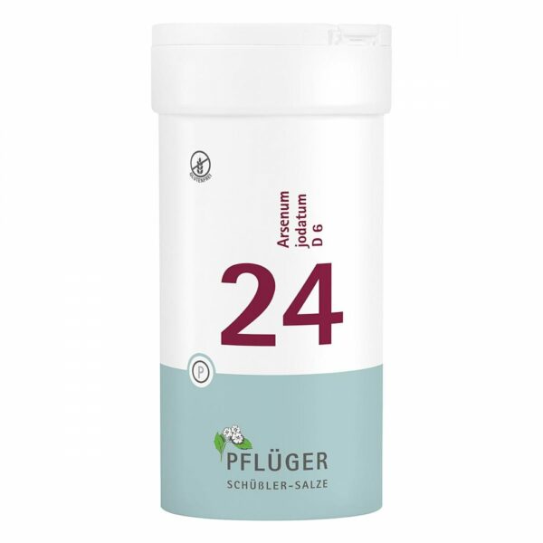 Biochemie Pflüger 24 Arsenum jodatum D6 Tabletten