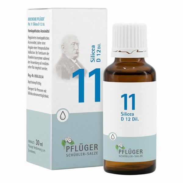 Biochemie Pflüger 11 Silicea D12 Tropfen