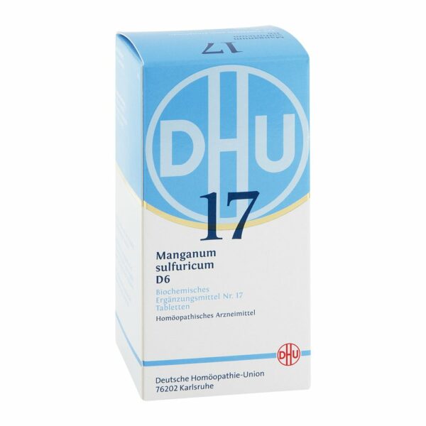 Biochemie Dhu 17 Manganum sulfuricum D6 Tabletten