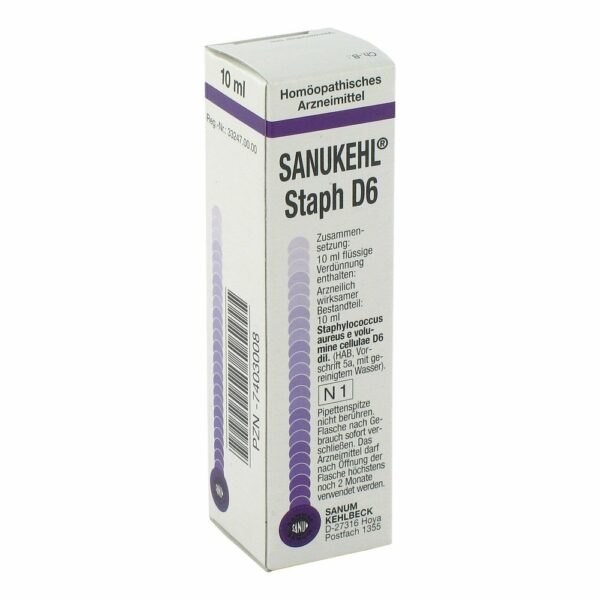 Sanukehl Staph D6 Tropfen