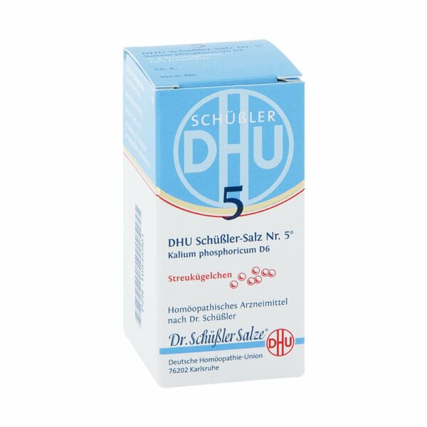 Biochemie Dhu 5 Kalium phosphorus D6 Globuli