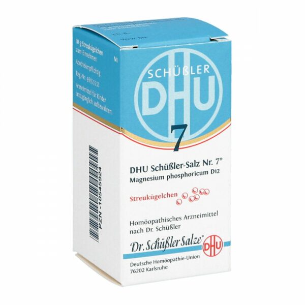 Biochemie Dhu 7 Magnesium phosphoricum D12 Globuli