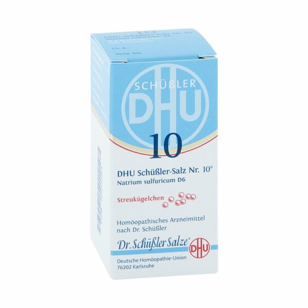 Biochemie Dhu 10 Natrium Sulfur D6 Globuli