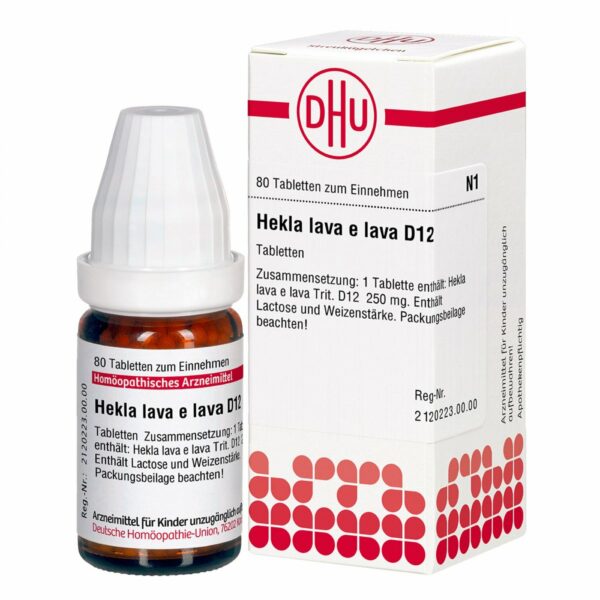 Hekla lava e lava D12 Tabletten