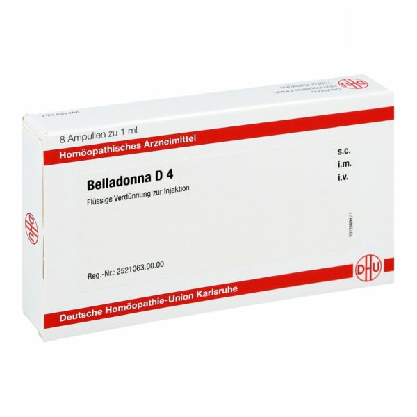 Belladonna D4 Ampullen