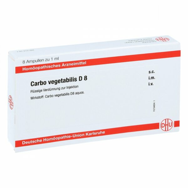 Carbo Vegetabilis D8 Ampullen