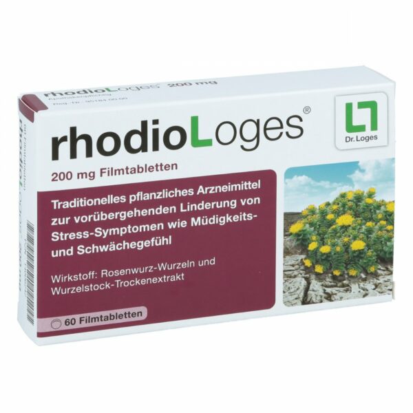 rhodioLoges 200 mg - Rosenwurz Filmtabletten