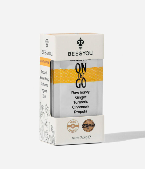 Propolis On the Go Kurkuma (mit Zimt) (7 Stück)