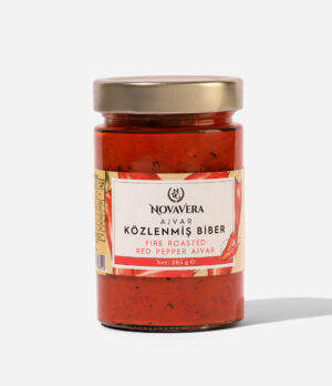 Ajvar gegrillte Paprika (Balkanküche)