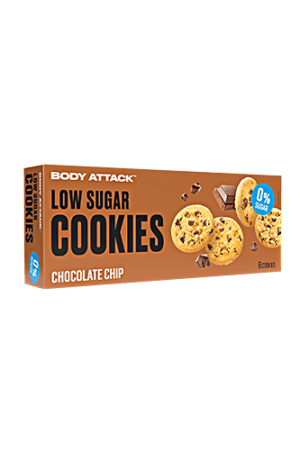 Body Attack LOW SUGAR COOKIES - 130 g