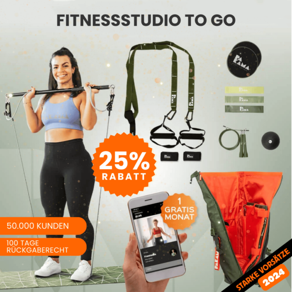 Fitnessstudio to Go (inkl. App)