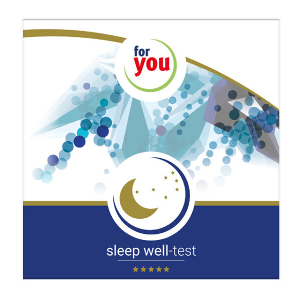 for you sleep well-test - Speicheltest für zuhause