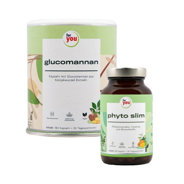 for you glucomannan & for you phyto slim