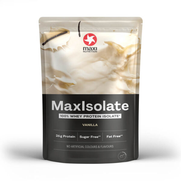 MaxIsolate 100% Whey Protein Isolate Vanilla 1000 g