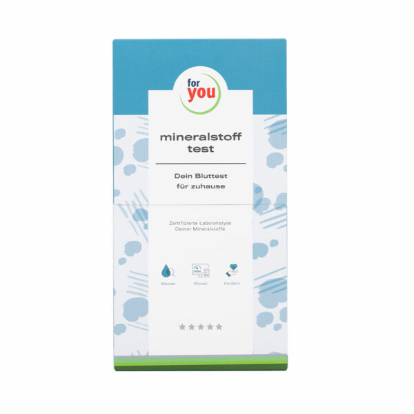 for you mineralstoff test  Bluttest für zuhause