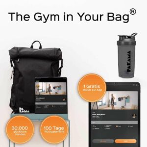 PAKAMA Fitnessstudio to Go (inkl. App) + Shaker