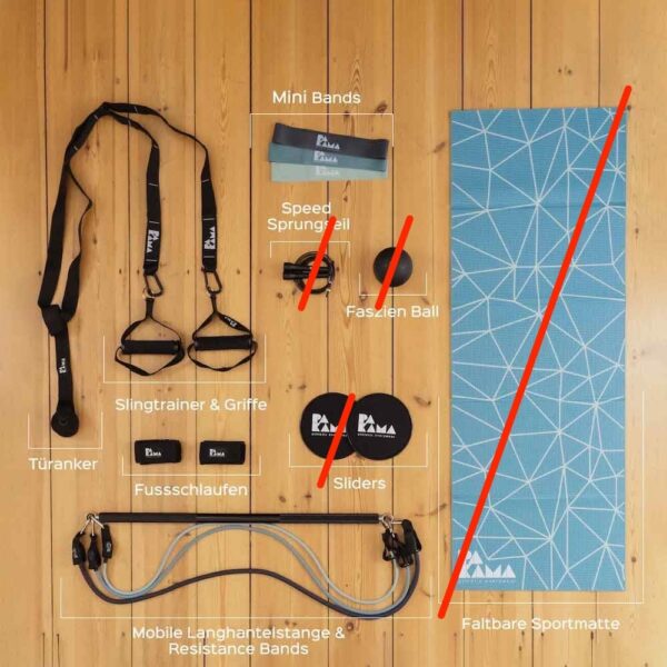 PAKAMA Starter Tools Set ohne Bag (inkl. App) + Shaker