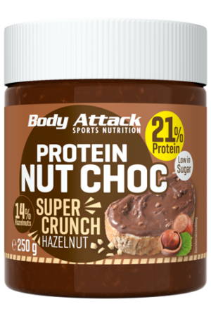 Body Attack PROTEIN NUT CHOC Super Crunch - 250 g