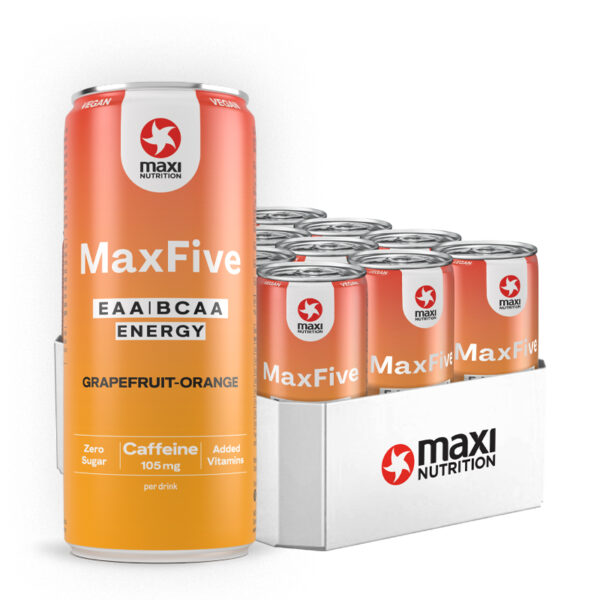 MaxFive EAA/BCAA Energy Drink Grapefruit Orange 330 ml