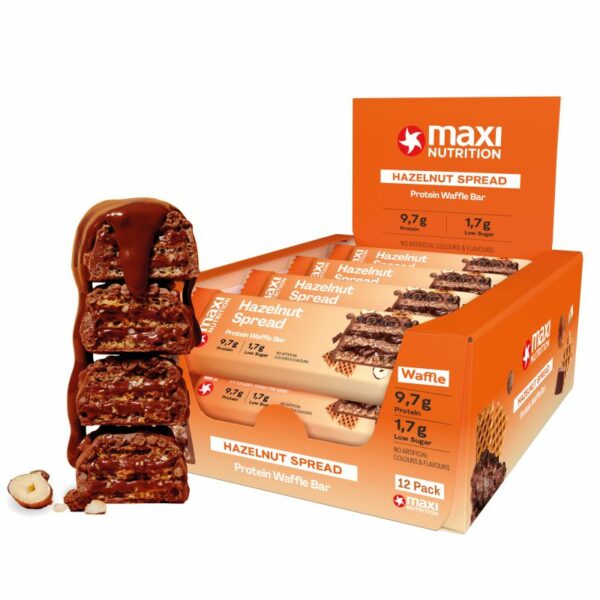Protein Waffle Bar Hazelnut Spread 39 g
