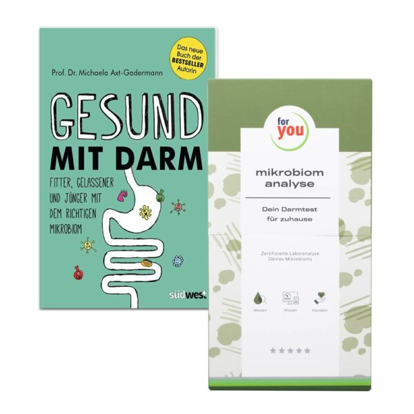 Gesund mit Darm & for you mikrobiom analyse