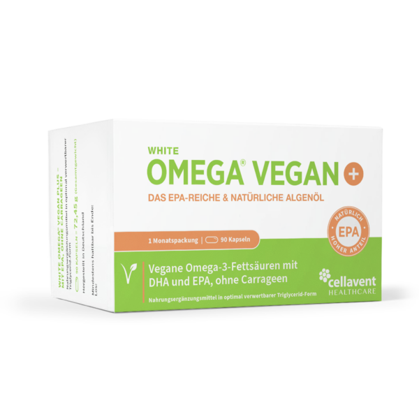 Vegane Omega-3-Kapseln - WHITE OMEGA VEGAN PLUS