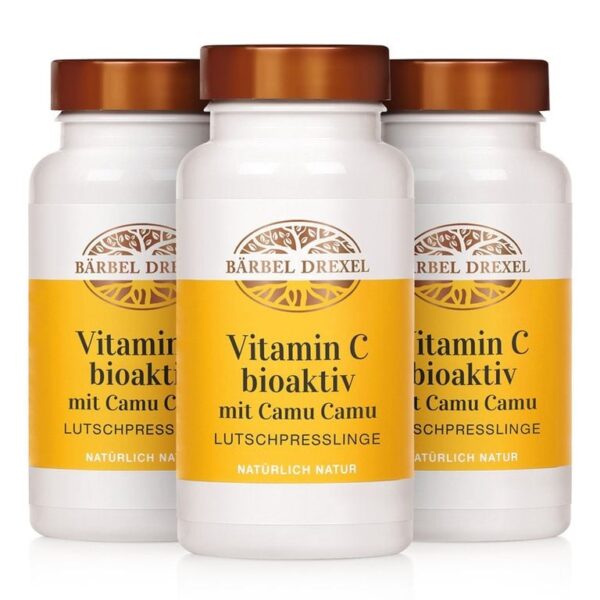 Vitamin C bioaktiv mit Camu Camu Lutschpresslinge