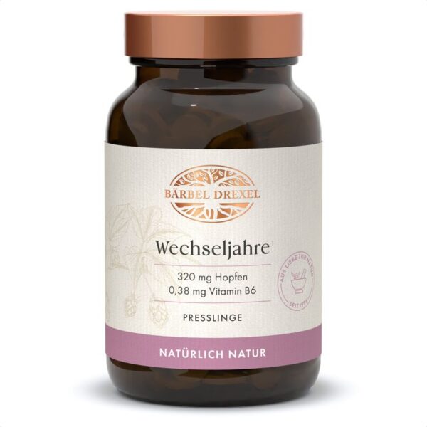 Wechseljahre mit Hopfen und Vitamin B6  Presslinge