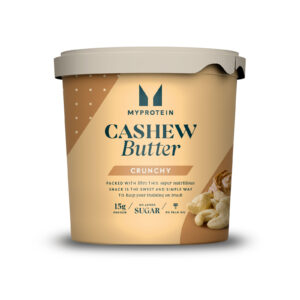Naturbelassene Cashew Butter - Original - Grob