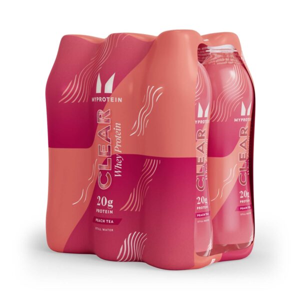Clear Protein Water  Trinkfertig (6er-Packung) - 6 Pack - Pfirsichtee