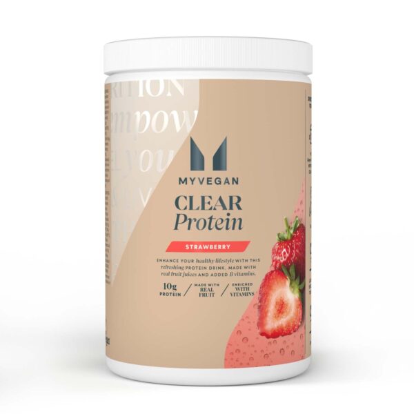 Clear Vegan Protein - 20Portionen - Erdbeere