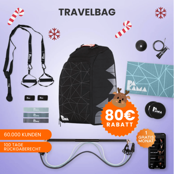 Fitnessstudio to Go Travel Bag (inkl. App)