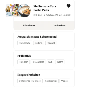 Nutrition System 1, 3 oder 12 Monate