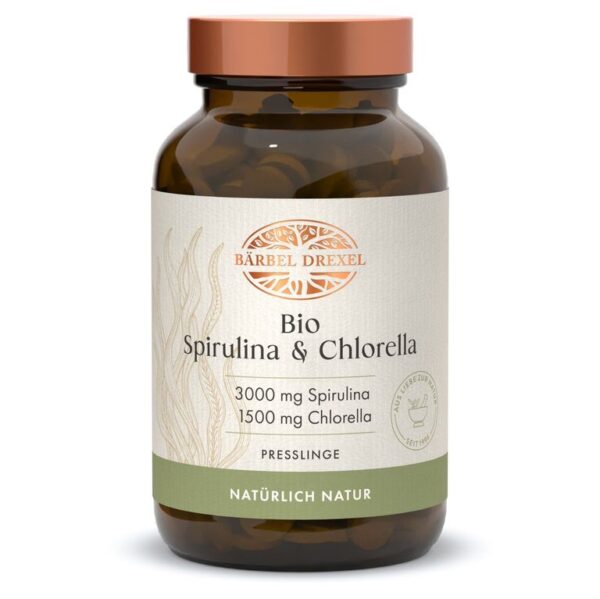 Bio Spirulina & Chlorella Presslinge