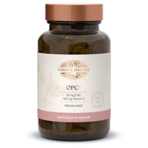 OPC + Tabletten mit OPC-reichem Traubenkernextrakt, Vitamin C und hoch bioverfügbarem