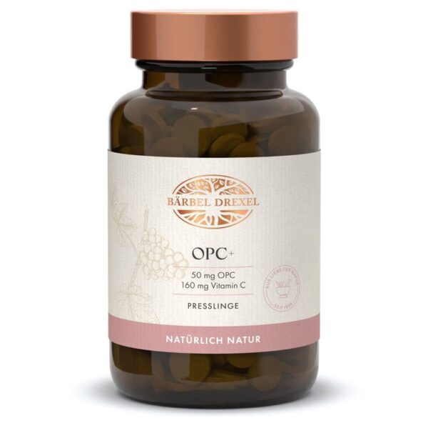 OPC + Tabletten mit OPC-reichem Traubenkernextrakt, Vitamin C und hoch bioverfügbarem