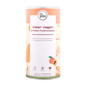 for you clear vegan protein hydrolysate - Pfirsich-Eistee