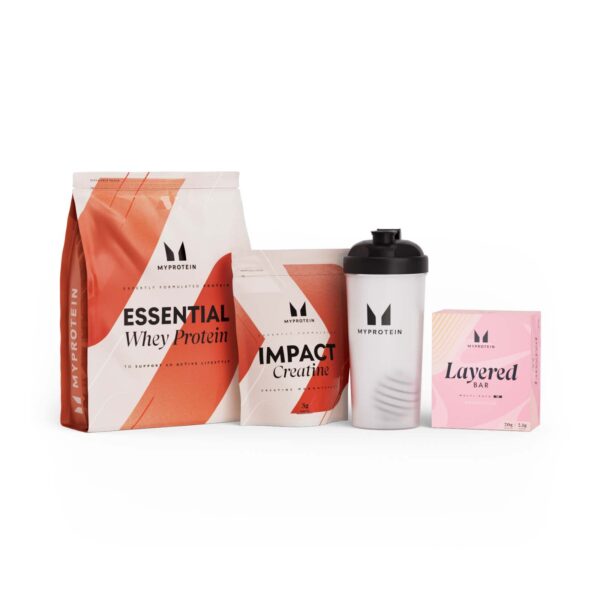 Essentials Protein-Bundle - Vanilla Birthday Cake - Strawberry Cream