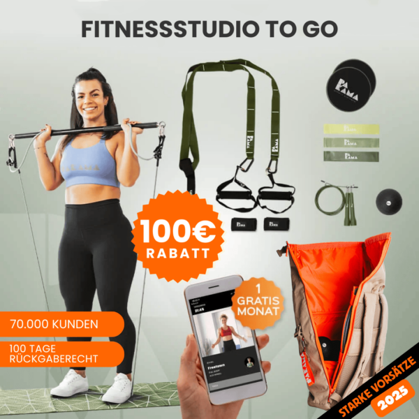 Earth Bag ???? Fitnessstudio to Go (inkl. App)
