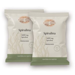 Spirulina Presslinge - reich an pflanzlichen Proteinen, Vitaminen und Mineralstoffen