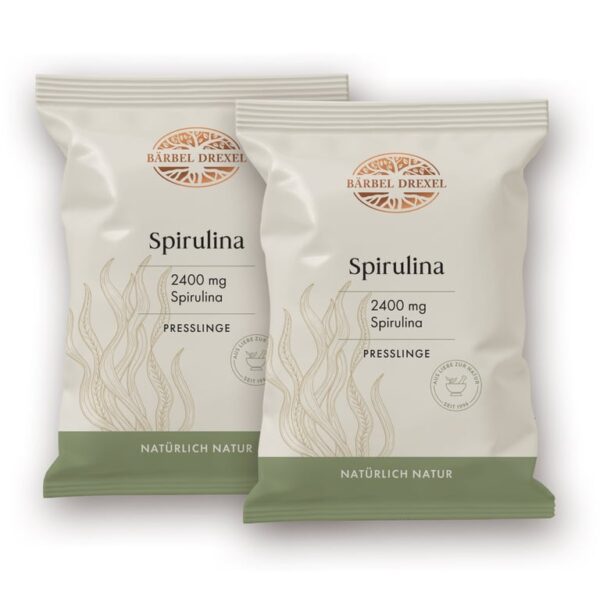 Spirulina Presslinge - reich an pflanzlichen Proteinen, Vitaminen und Mineralstoffen